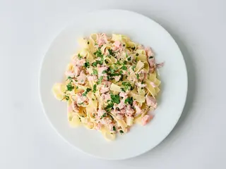 tagliatelle panna salmone