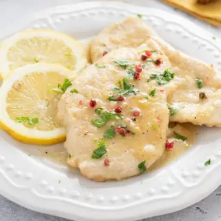 scaloppine di pollo al limone