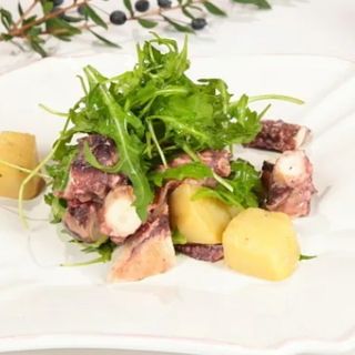 polpo patate e rucola
