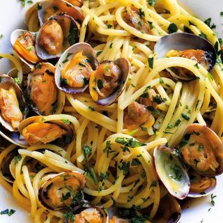 spaghetti alle vongole veraci
