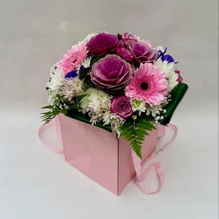 Bouquet con borsa