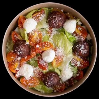 INSALATA POLPETTE E MOZZARELLA