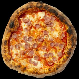 Margherita con würstel