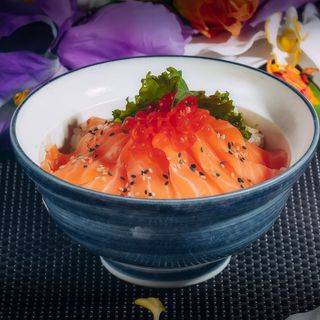 511.chirashi salmone ikura 三文鱼鱼子碗