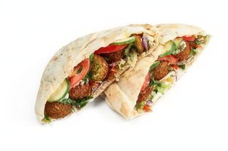 Panino falafel