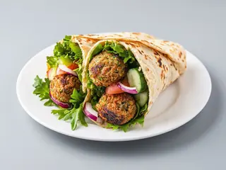 Piadina falafel