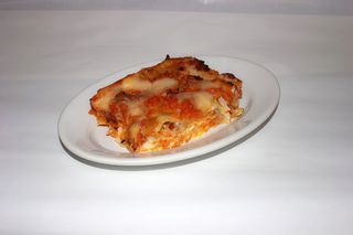 Lasagne con zucca e noci