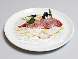 Nigiri maguro flambè - 2 pezzi