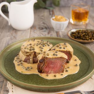 Filetto al pepe verde