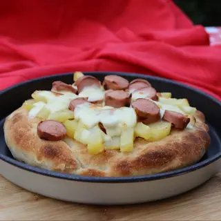 Wurstel e patatine