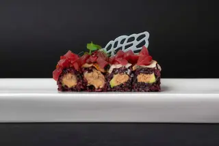 172. Black unagi roll - 8 pezzi