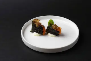 20. Crispy black