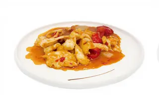 259. Pollo in salsa piccante