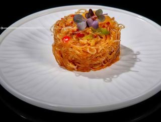 166. Spaghetti di soia piccanti