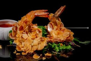 12. Gamberi con mandorle 2pz