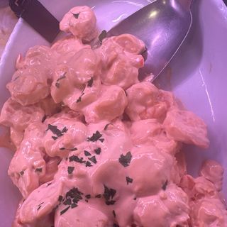 Coktail di Gamberi in Salsa Rosa