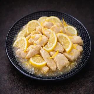 606. Pollo al limone