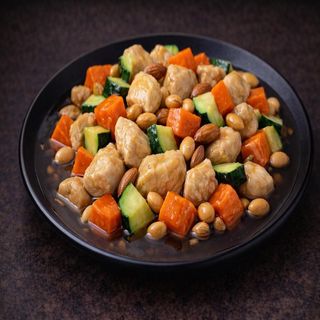 608. Pollo alle mandorle