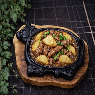 612. Manzo patate alla piastra