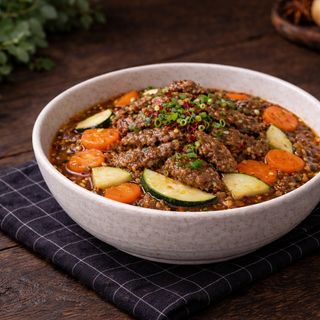 614. Manzo in salsa piccante