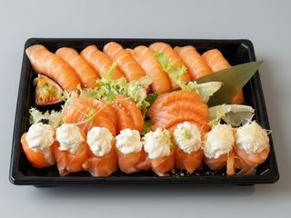 Box Tris Tutto Salmone  - 24 pezzi