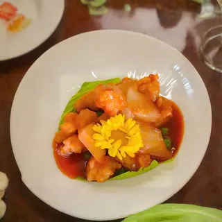 210 Pollo agrodolce