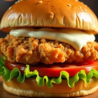 Chicken cheese Burger