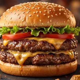 Hamburger tower pounder