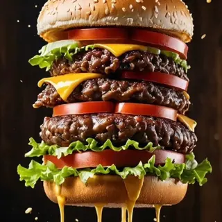 Hamburger migthy burger