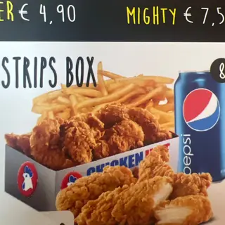 Menù strips box