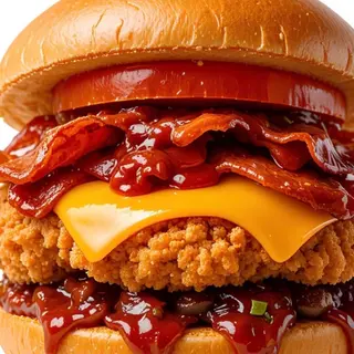 Crispy BBQ Burger