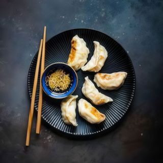 gyoza di pollo alla piastra 6pz