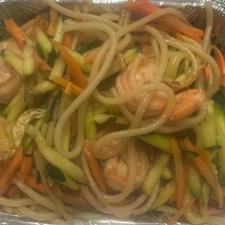 Spaghetti con pollo（鸡肉面）