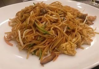 21 Spaghetti di soia con manzo e verdure