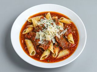 I capunti con sugo di spuntature e cacioricotta