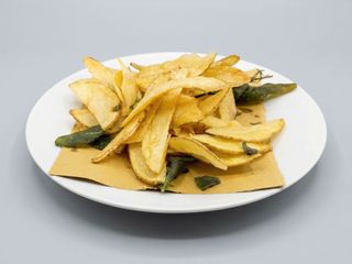 Patata bianca di cetica, fritta