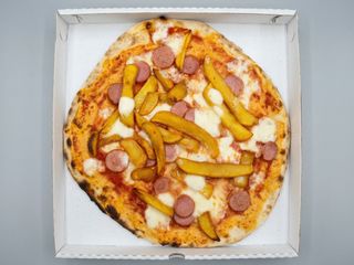 Pizza Wurstel e Patate 