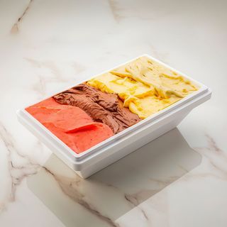 Vaschetta gelato grande 750 g