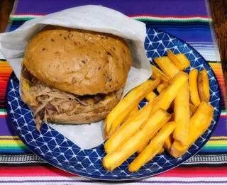 Pulled Pork Burger