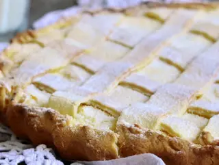 Crostata di Ricotta Pere e Nocciola