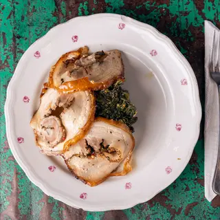 Porchetta e Spinaci