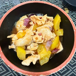 D20 Pollo con salsa piccante