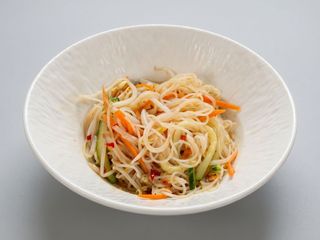 K20. Spaghetti riso carne piccante