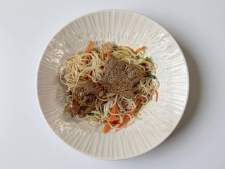 K21. Spaghetti riso manzo