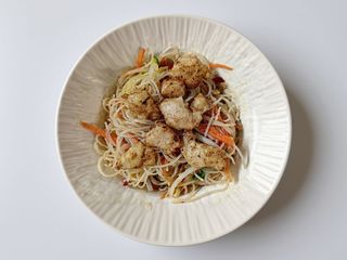 K22. Spaghetti riso pollo