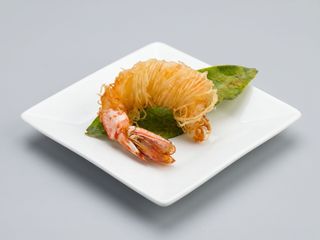 F2. gambero con patate. 5pz
