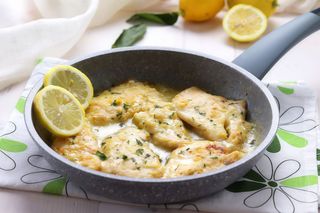Scaloppina di pollo al limone