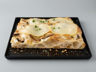 Funghi e scamorza