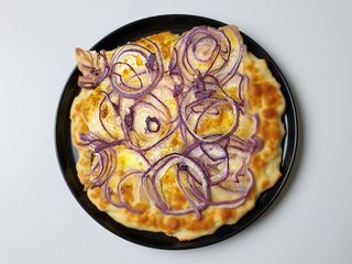 Mozzarella e cipolla