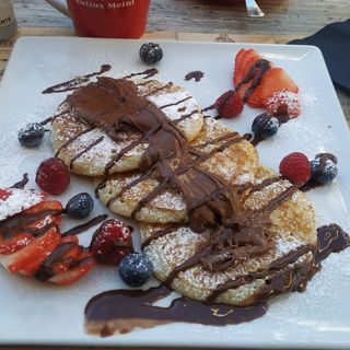 Pancakes Nutella e Frutti di Bosco